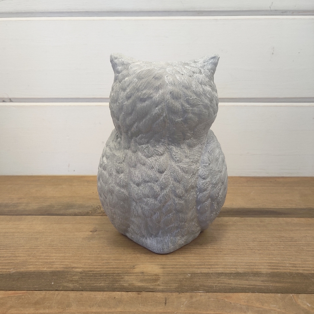 Upcycled Ceramic Owl Bank - Picture 4 of 6